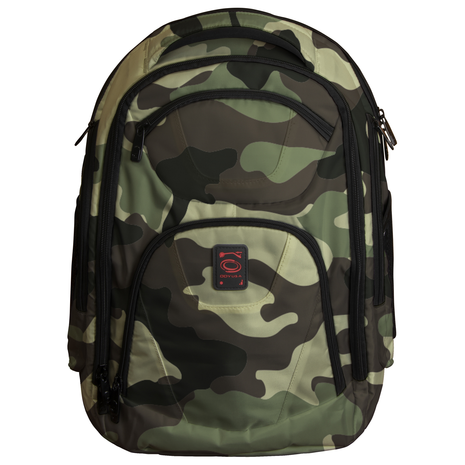 Green Camouflage DJ Backpack