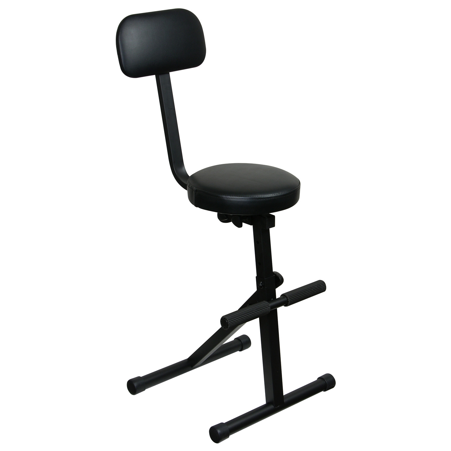 Black adjustable dj chair