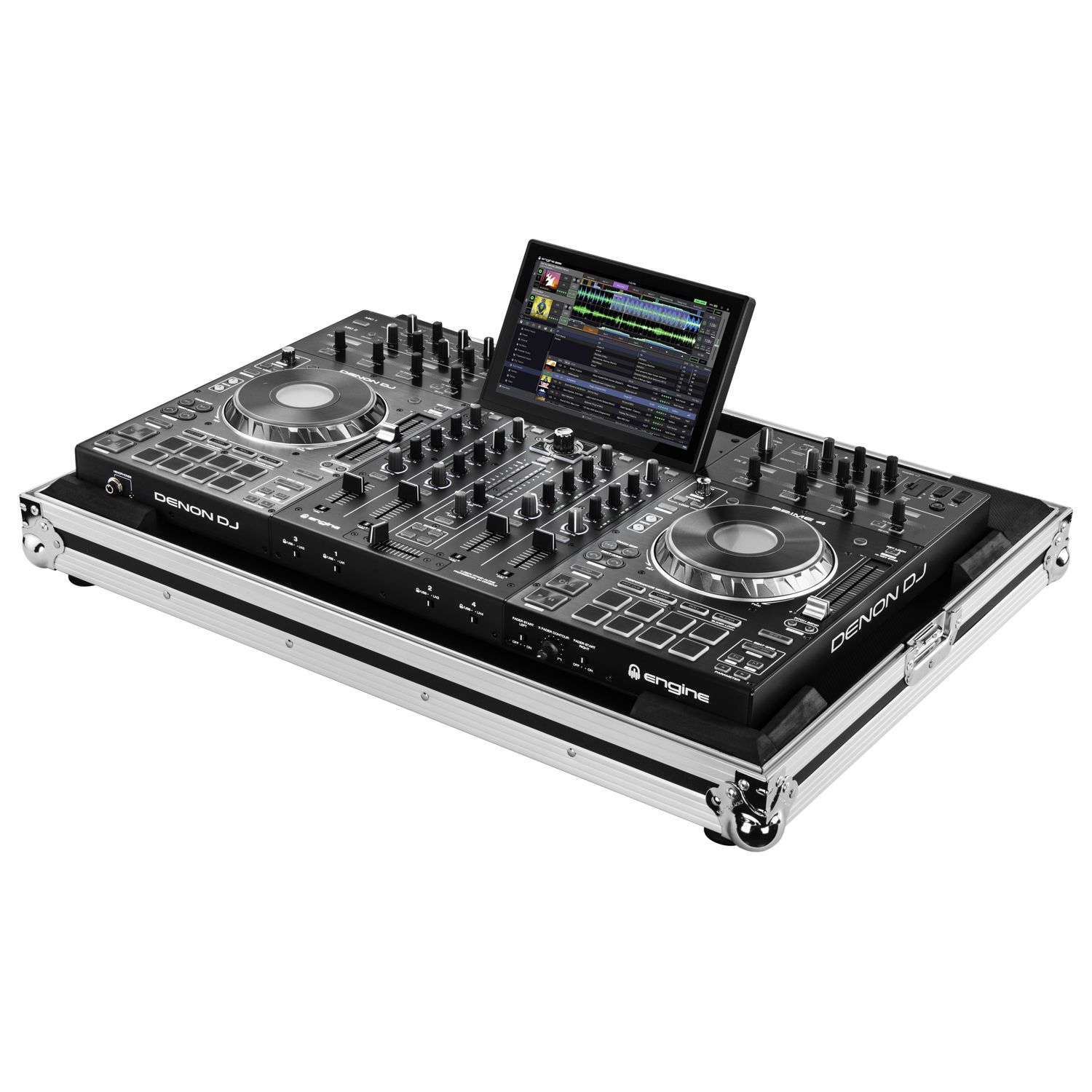 Denon Prime 4 Low Profile Flight Case